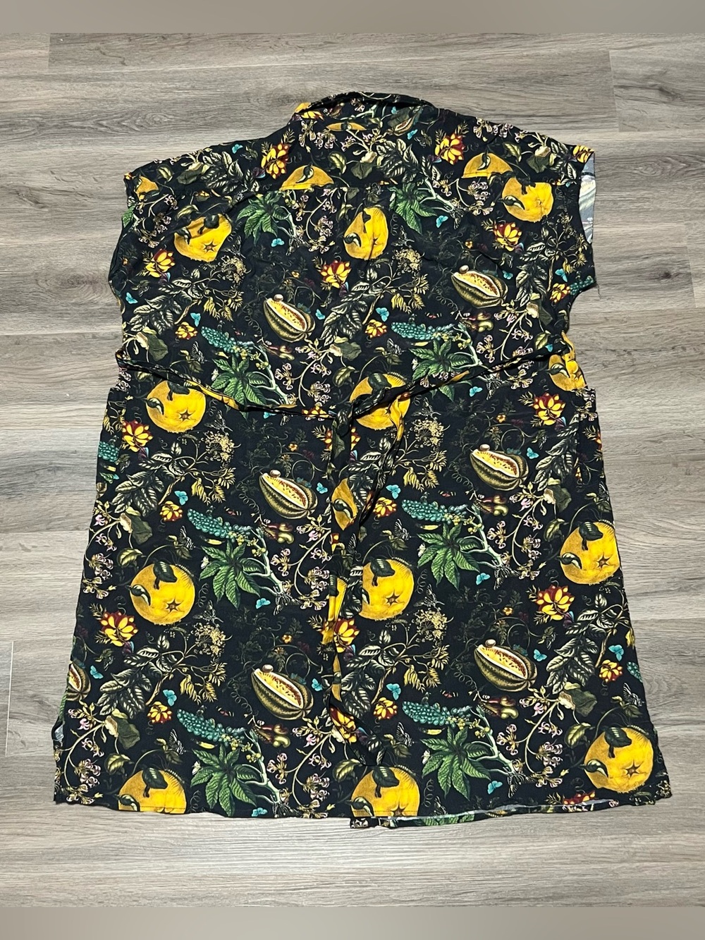 Natural History Museum x Joanie 18 Shirt Dress Meronti Flora & Fauna Print Belt - Picture 6 of 9